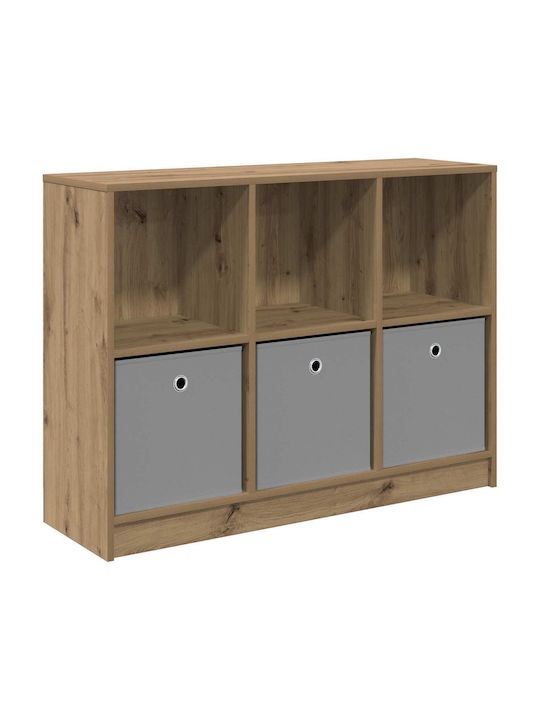 Bufet Din Lemn cu Sertare Stejar 102x32x73.5cm