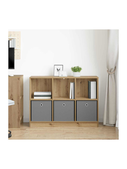 Bufet Din Lemn cu Sertare Stejar 102x32x73.5cm