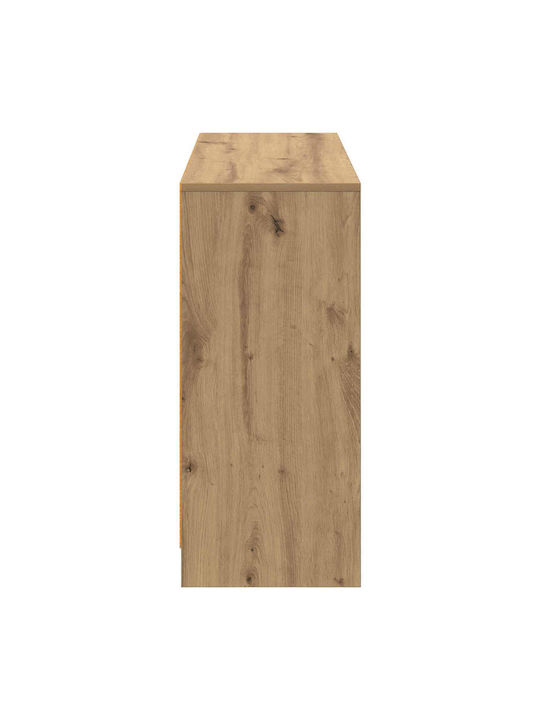Bufet Din Lemn cu Sertare Stejar 102x32x73.5cm