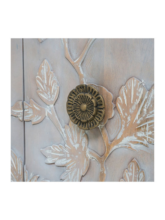 Sideboard Siena From Solid Wood Brown 83.8x40.6x76.2cm