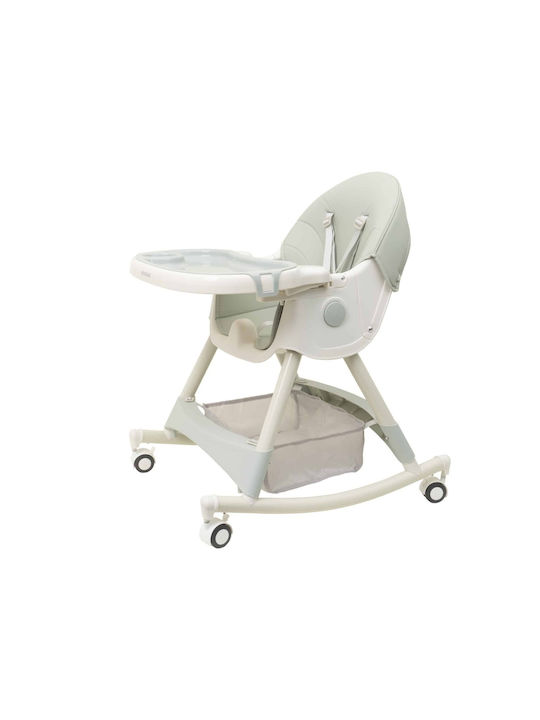 Klappbarer Baby Hochstuhl Farbe Grün