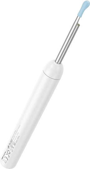 Hoco Hp65 Smart Ear Cleaning Device Hd Camera & Wifi – Otoscope Ear Cleaner Led & Earvision App White
