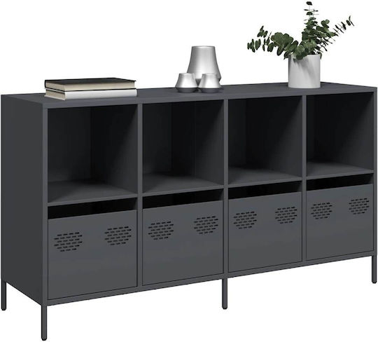 Μπουφές από Μέταλλο με Συρτάρια 135x39x73.5cm Μπουφές από Μέταλλο με Συρτάρια 135x39x73.5cm