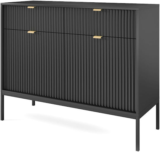 Μπουφές Nova Ξύλινος με Συρτάρια 104x39x83cm