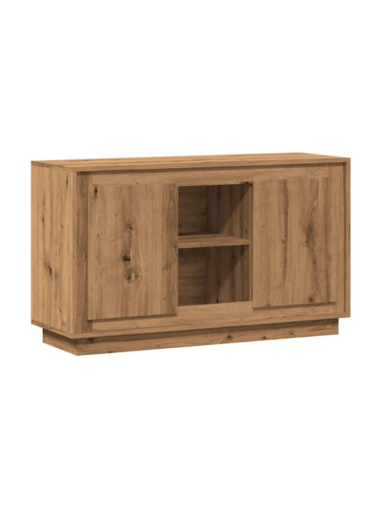 Sideboard Wooden with Drawers Coffee 102x35x60cm