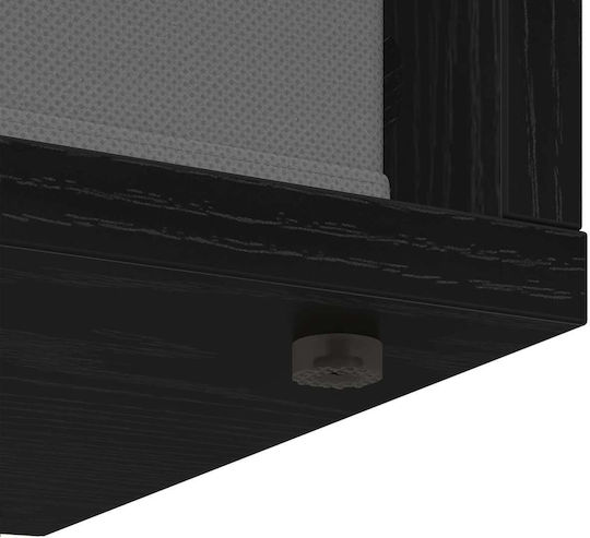 Stand TV Negru L102xA32xÎ48.5cm