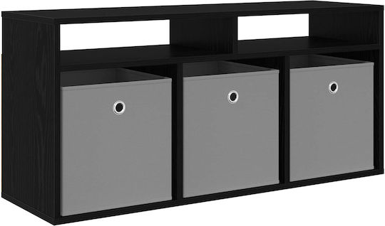 Stand TV Negru L102xA32xÎ48.5cm