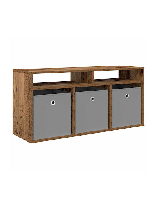 Brown Bookcase 102x32x48.5cm