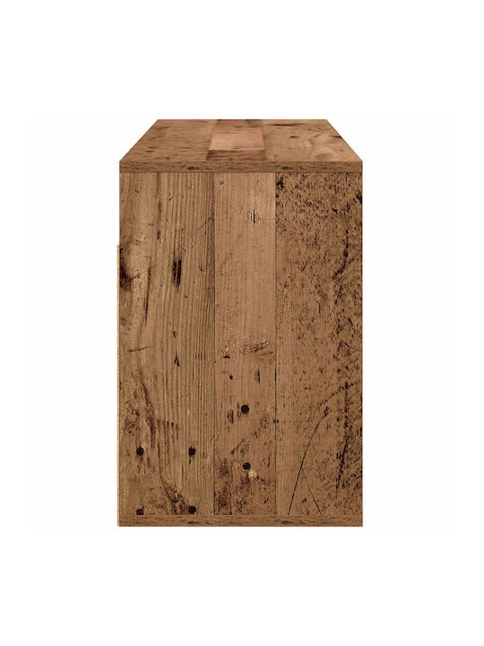 Brown Bookcase 102x32x48.5cm
