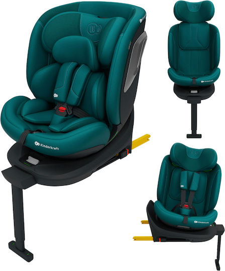 Kinderkraft I-360 2 Plus Столче за Кола i-Размер с ISOfix Зелен