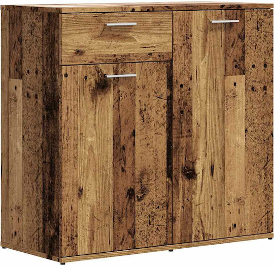 Μπουφές Ξύλινος με Συρτάρια 80x36x75cm