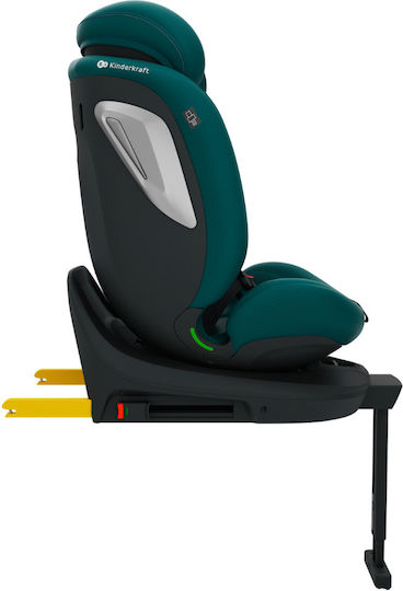 Kinderkraft I-360 2 Plus Столче за Кола i-Размер с ISOfix Зелен