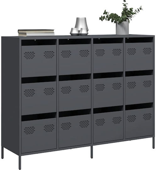 Μπουφές από Μέταλλο με Συρτάρια 135x39x103.5cm Μπουφές από Μέταλλο με Συρτάρια 135x39x103.5cm
