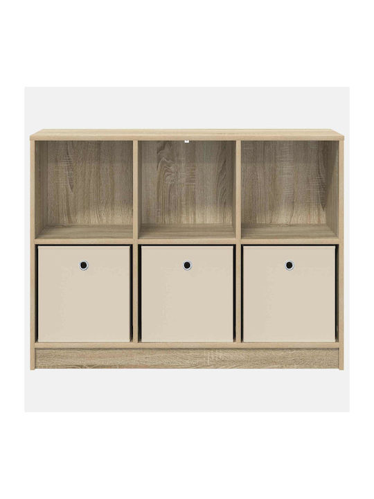 Βιβλιοθήκη Δρύς Sonoma 102x32x73.5εκ.
