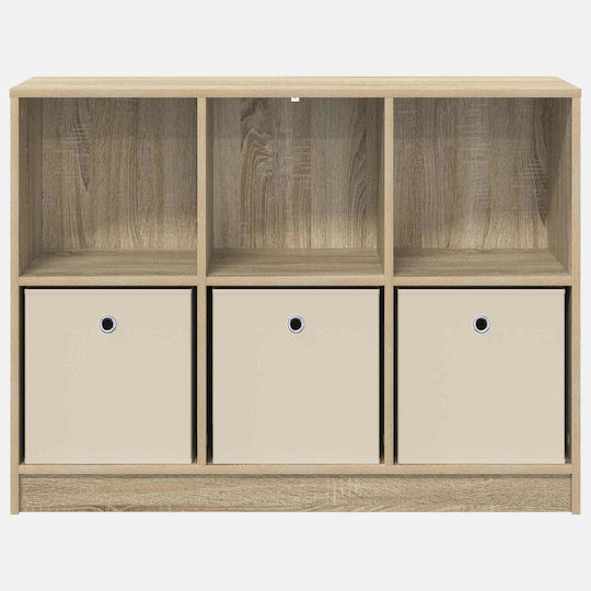 Bücherregal Eiche Sonoma 102x32x73,5cm