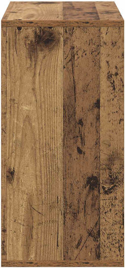 Bücherregal Altes Holz 59,5x27x57cm
