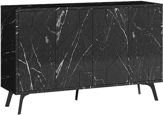 Буфет Giacomo Дървен Черен 123x35x77.4см Буфет Giacomo Дървен Черен 123x35x77.4см