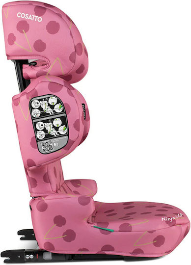 Cosatto Ninja i-Go Столче за Кола i-Размер с ISOfix Cherry Pie