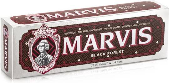 Marvis Black Forest Mint Οδοντόκρεμα για Ουλίτιδα , Πλάκα & Τερηδόνα 75ml