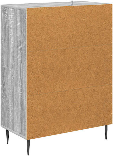 Wooden Bedroom Chest of Drawers 66x34.5x89.5cm
