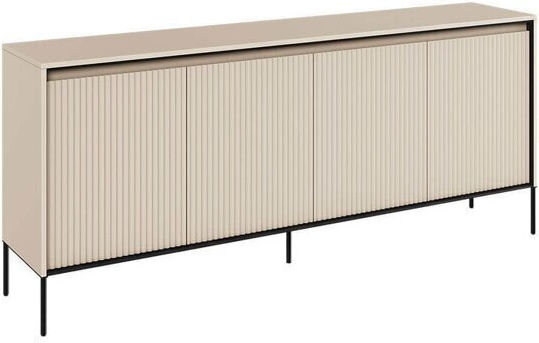 Μπουφές Fernolu 103 από Ξύλο & Μέταλλο 193x40x83cm