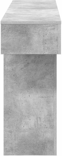 vidaXL Konsolentisch mit Spiegel 160 x 30 x 74 cm Grau