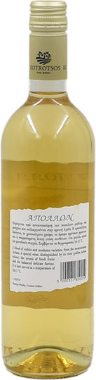 Oinopoiia Kotrotsos White Dry Wine 750ml
