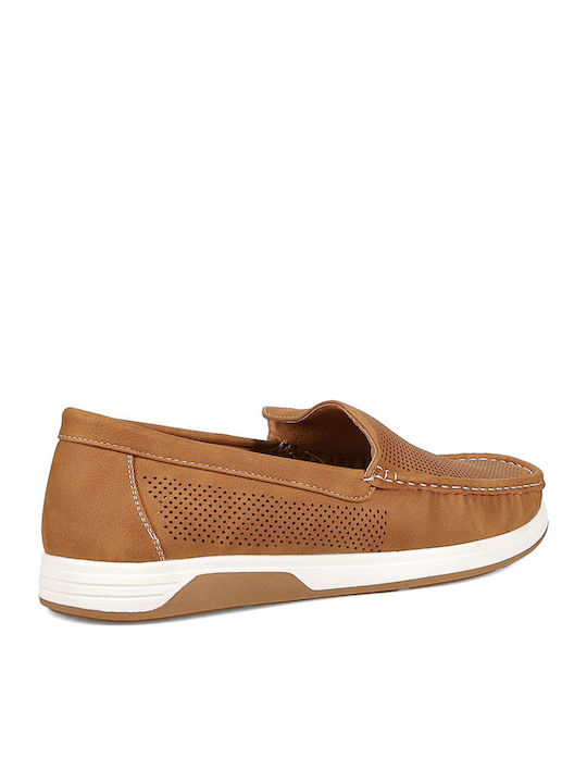 Ανδρικά Loafers σε Καφέ Χρώμα