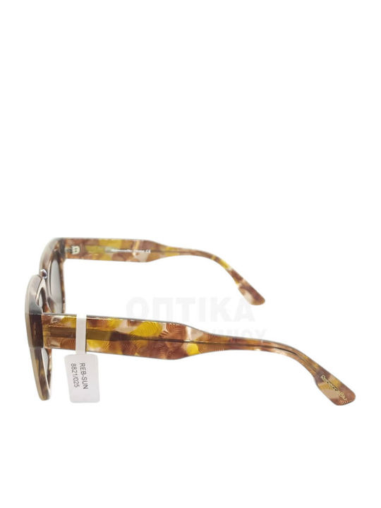 Rebecca Blu Women's Sunglasses with Brown Frame RB8821 RK06