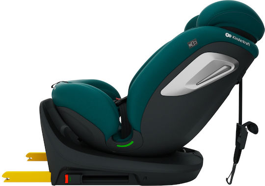 Kinderkraft I-Grow 2 Plus Καθισματάκι Αυτοκινήτου i-Size με Isofix Green