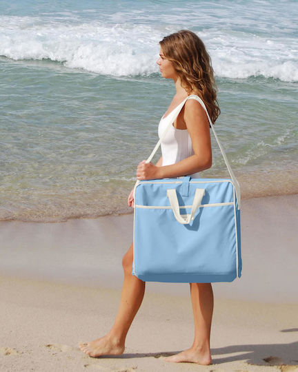 Sunnylife Take Anywhere Folding Chair La Mer Med Blue Blue 9339296072561