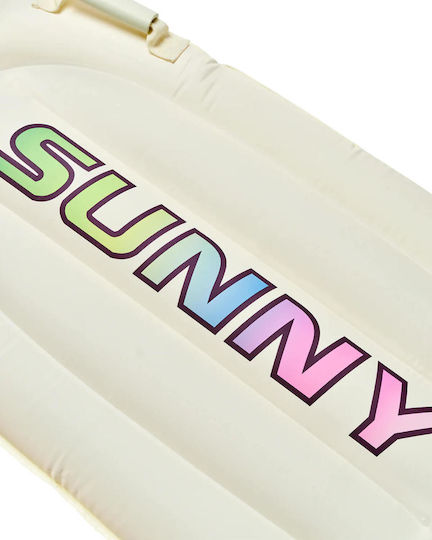 Sunnylife Kids Surf Mat Pool Party Cream Charcoal Beige 9339296072905