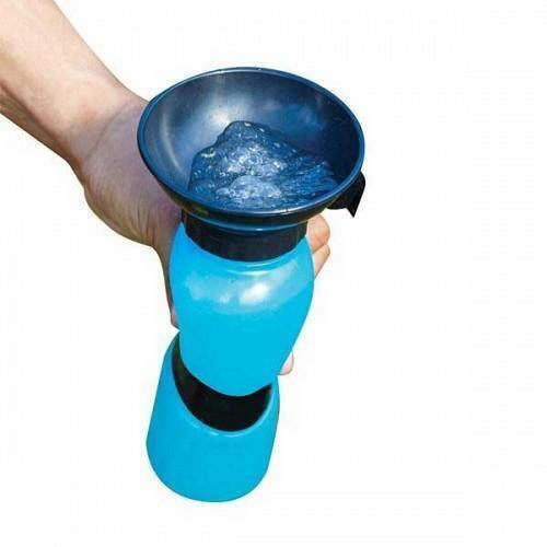 Animal Μπολ Φαγητού & Νερού για Σκύλο 500ml σε Μπλε Χρώμα