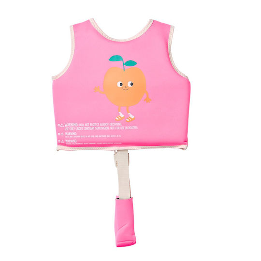 Sunnylife Swimming Vest Poppy Peach Neon Pink