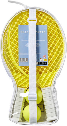 Sunnylife Beach Rackets La Mer Limon Yellow 9339296073445