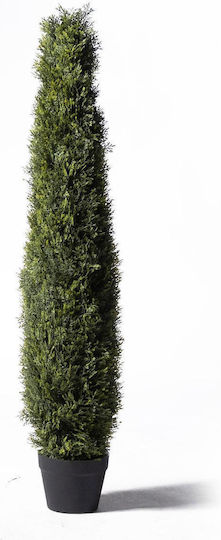Supergreens UV Artificial Cypress Tree Green 120 cm Supergreens UV Artificial Cypress Tree Green 120 cm