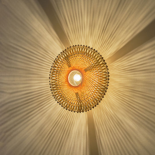 Eurolamp Arte Illumina Μοντέρνο Φωτιστικό Τοίχου με Ντουί E27 Καφέ 40x14x14εκ.
