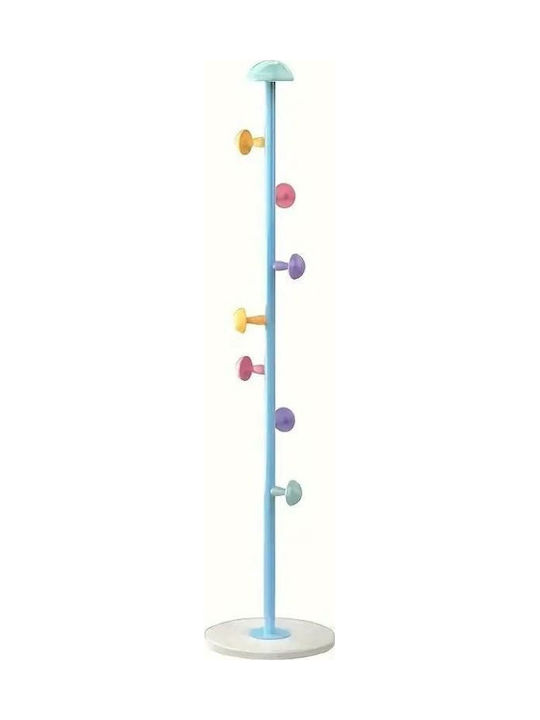 Viosarp Metallic Blue Freestanding Coat Rack 5206753047018-blue