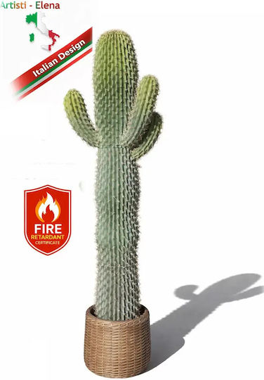 Artificial Giant Cactus 233cm Modern Eva Pot
