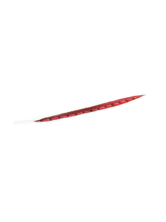 Decorative Feather Red 90cm 12pcs Espiel