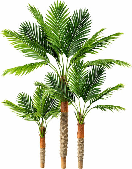 Plantă Artificială Palmier Areca Ghiveci 220cm 87743