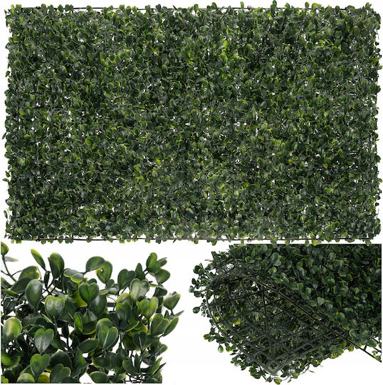 Decorative Panel Artificial Plants Realistic Appearance Outdoor Indoor Use 3 Cm Thickness Pp 60 X 40 Cm Green Decorative Panel Artificial Plants Realistic Appearance Outdoor Indoor Use 3 Cm Thickness Pp 60 X 40 Cm Green