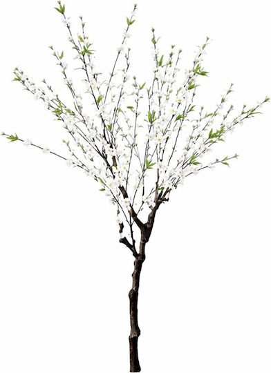 Plantă Artificială Piersică Albă În Ghiveci 120cm 83909-2