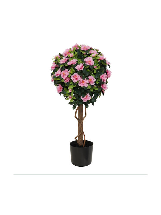 Plantă Artificială de Exterior Azalea 57 Flori Înălțime 92cm
