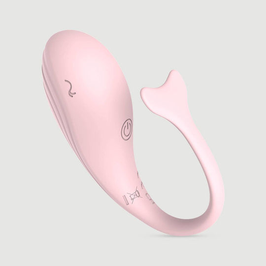 Naughty Dolphin Vibrator mit Fernbedienung Rosa