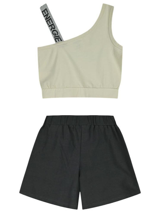 Energiers Kids Set with Beige Shorts 2 Pieces