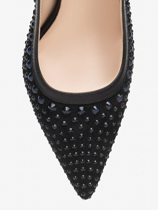 Leather Heels Black