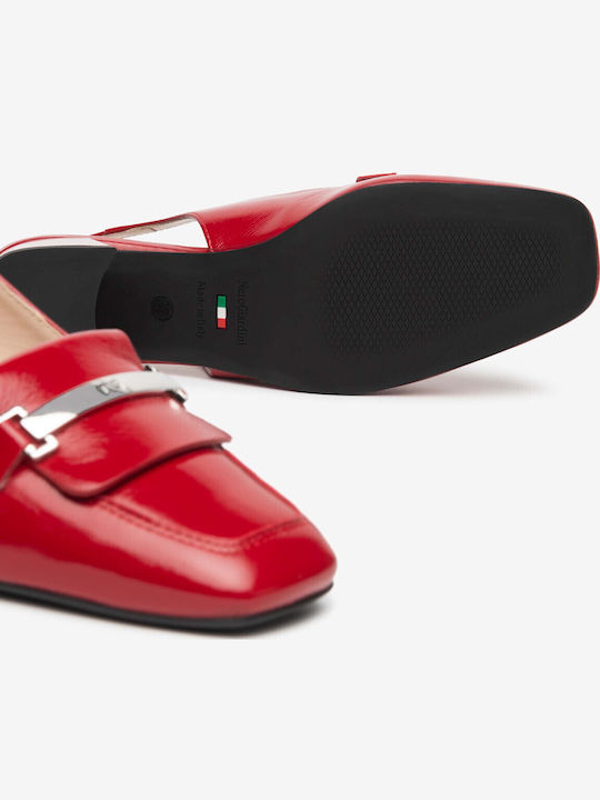 Leather Red Heels