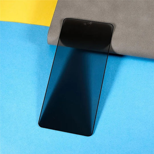 Folie Protectie Telefoane Full Glue Privacy Screen Protector Oppo A6 4G