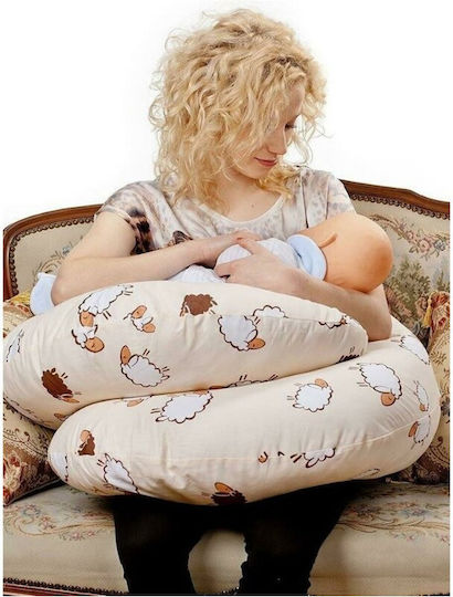 New Baby Μαξιλάρι Εγκυμοσύνης & Θηλασμού Πολύχρωμο